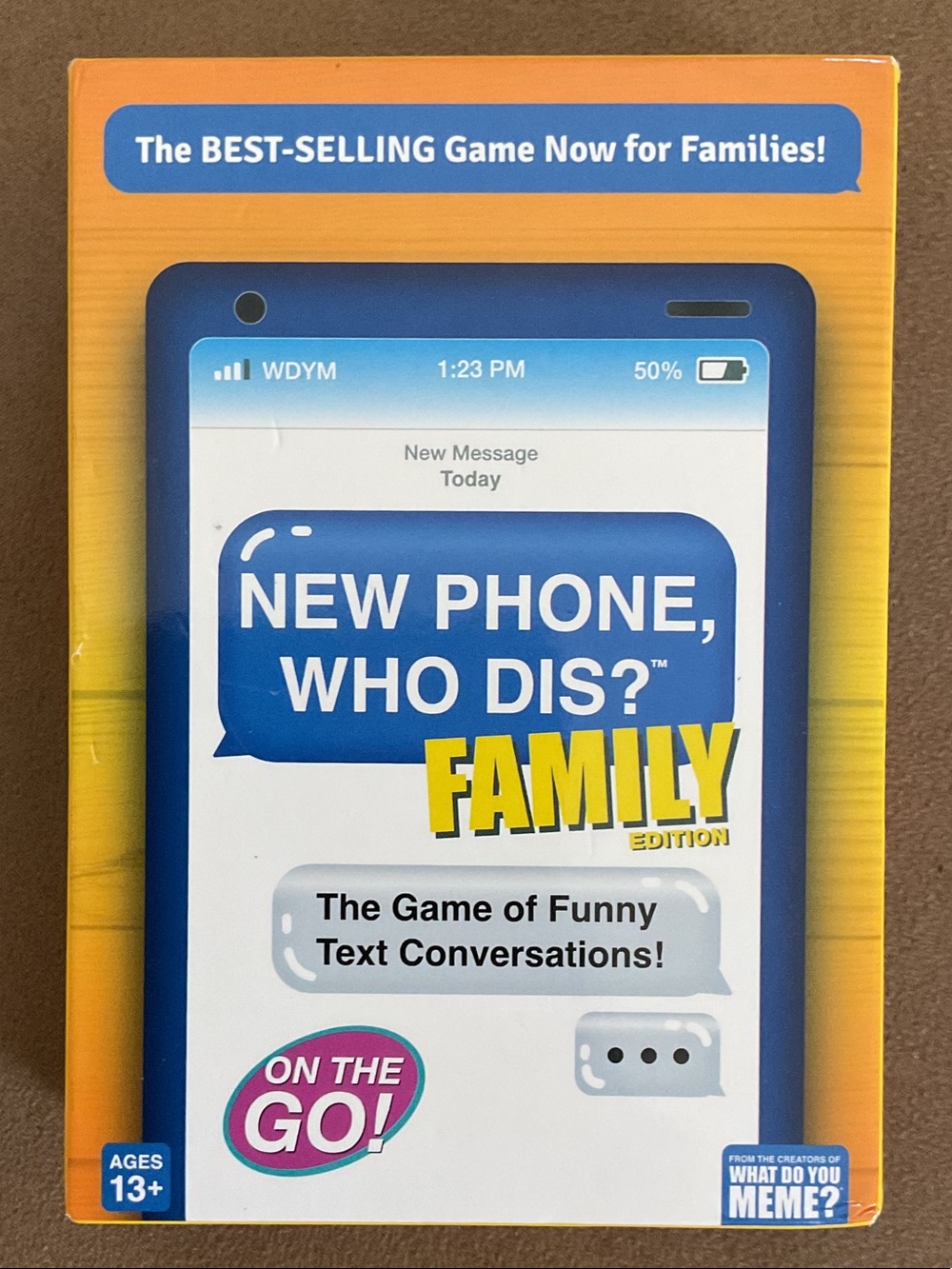 New Phone, Who Dis? Family Edition Kids Game